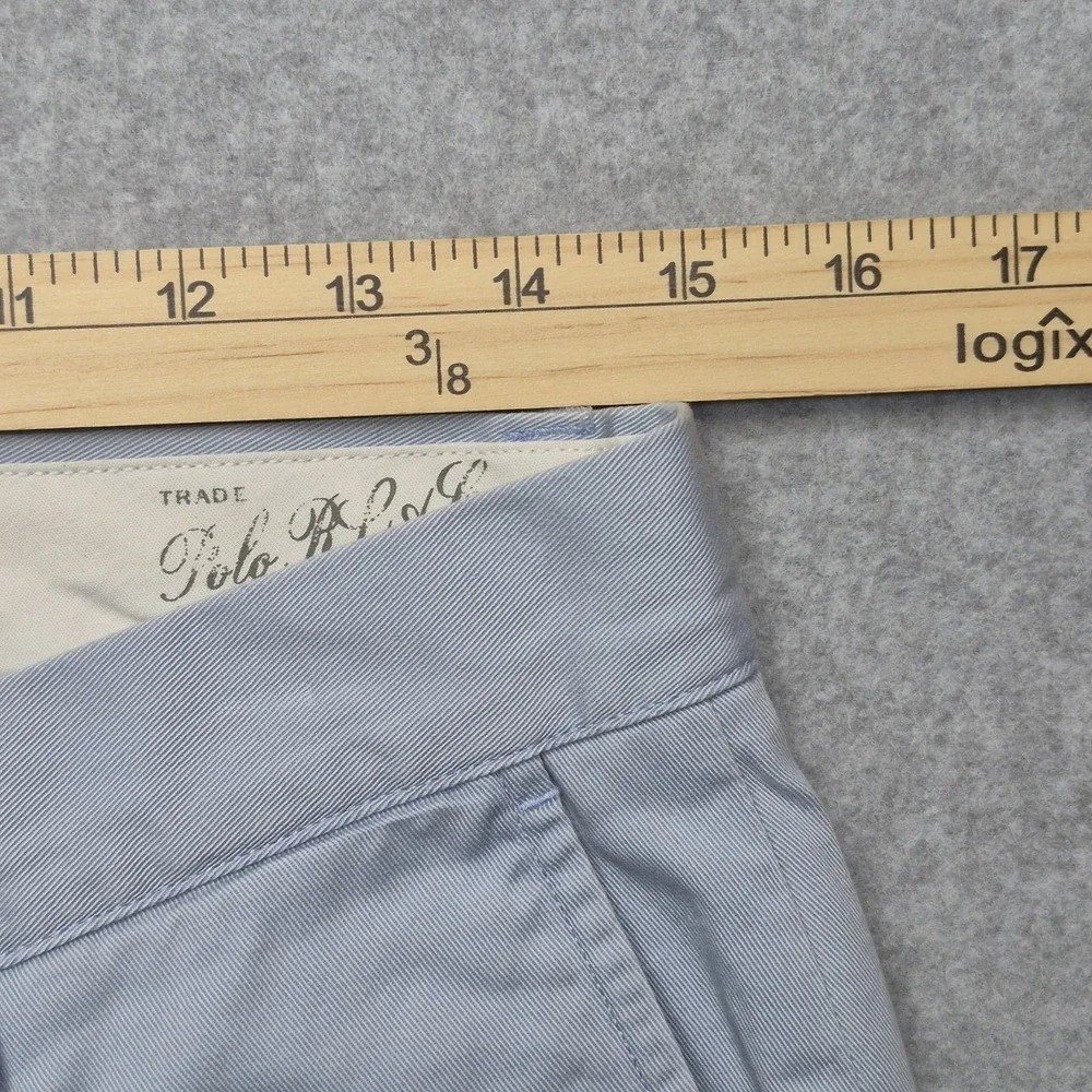 Polo Ralph Lauren Chino Pants Mens 30x30 Light Blue Classic Fit Straight Cotton